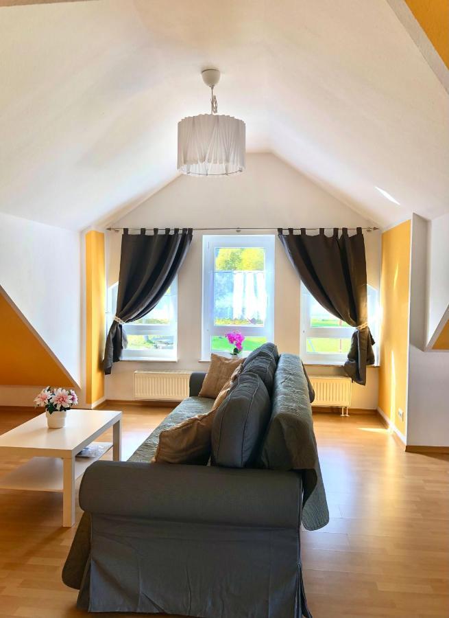 Lotus Apartment Fichtenberg ภายนอก รูปภาพ