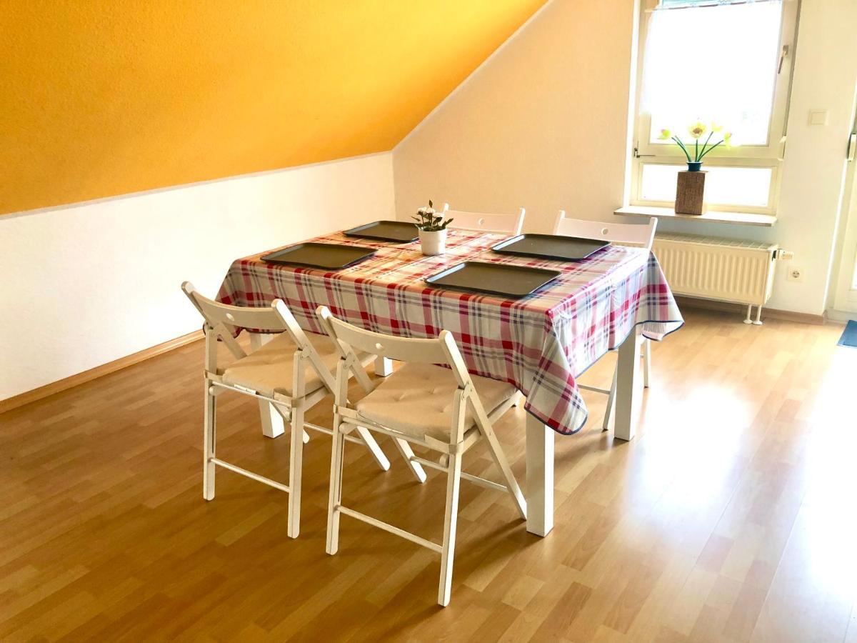 Lotus Apartment Fichtenberg ภายนอก รูปภาพ