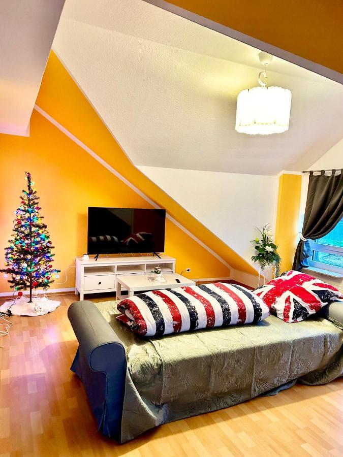 Lotus Apartment Fichtenberg ภายนอก รูปภาพ