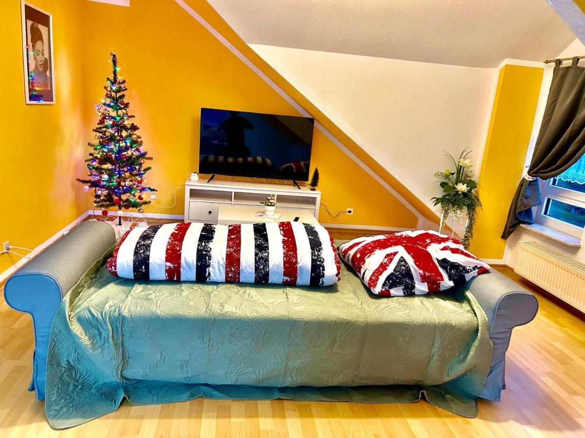 Lotus Apartment Fichtenberg ภายนอก รูปภาพ